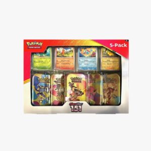 Pokémon - Scarlet & Violet 151 Mini Tin 5pack (V1)